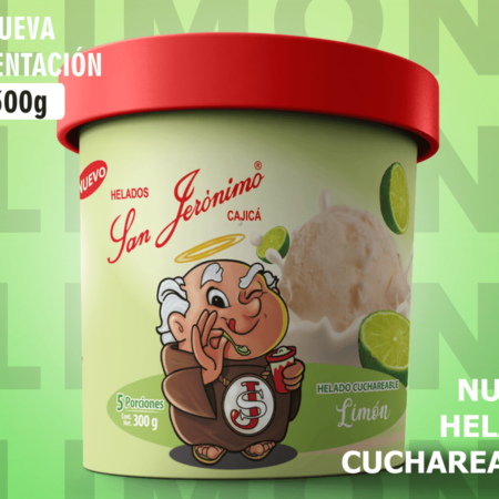 Helado cuchareable 300 gr