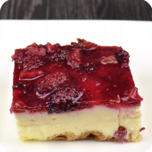 Riquísimo de frutos rojos